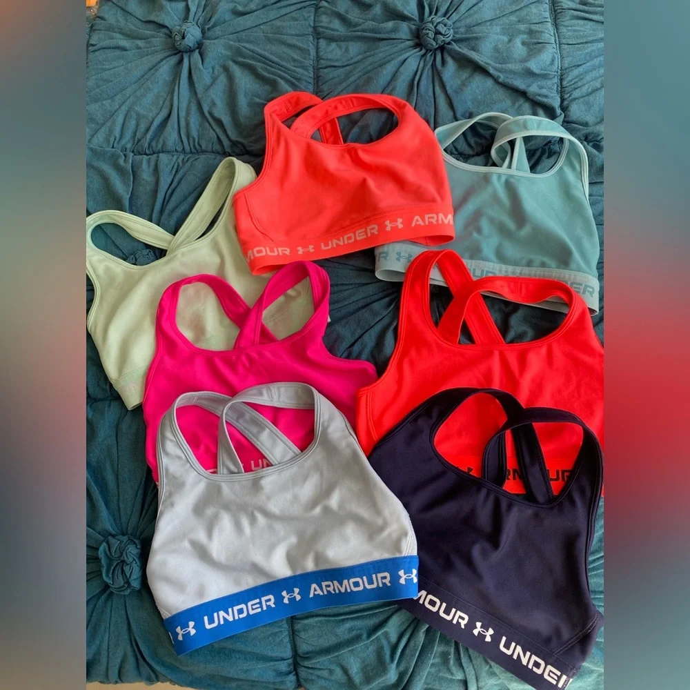 Women's‎ Armour® Mid Crossback Sports Bra